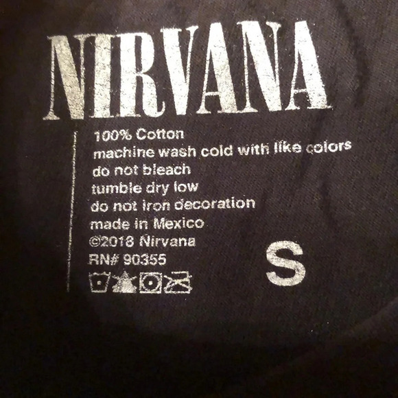 Nirvana Band Tee Shirt - Picture 3 of 4